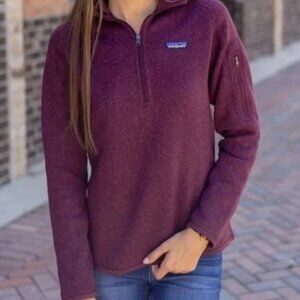 Women's Patagonia Better Sweater 1/4 zip (size Large)